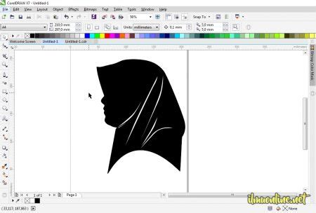 Cara Membuat Foto Hitam Putih Berwarna Coreldraw Tutorial Cara