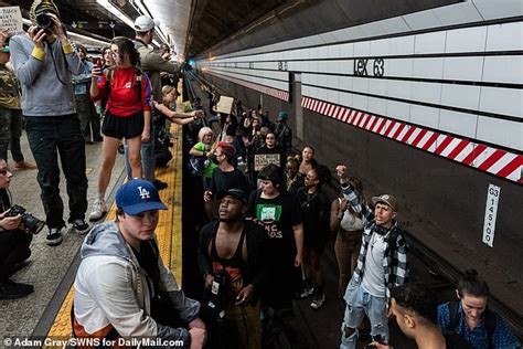 Nypd Seeking Jordan Neely Protesters Who Jumped Onto Train Tracks