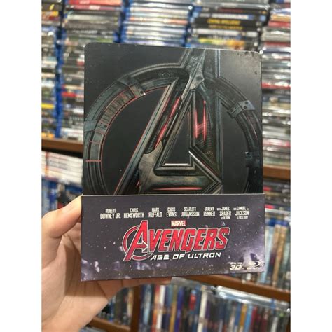 Avengers Age Of Ultron Blu ray แท 2D 3D เสยงไทย บรรยายไทย Shopee