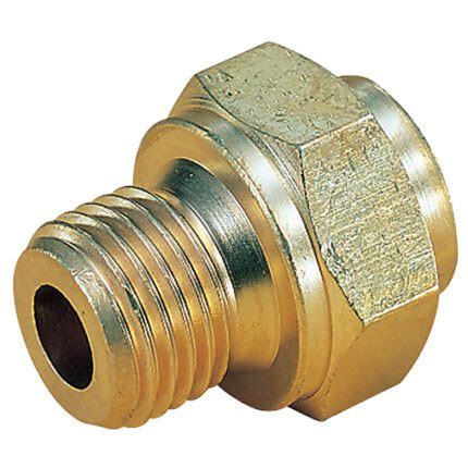 Male Bspp Straight Adaptors Enots Compression Fittings Metric