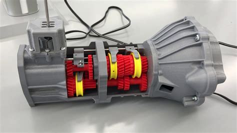 3d Printed Car Transmission System Youtube