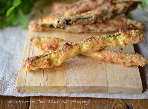 Zucchine Impanate Al Forno Un Contorno Semplice E Light Ma Non Meno