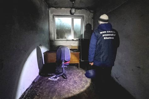 Torture Chambers In Ukraines Kherson ‘financed By Russian State