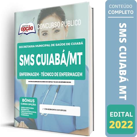 Apostila Espec Fica Sms Cuiab Mt T Cnico De Enfermagem Solu O