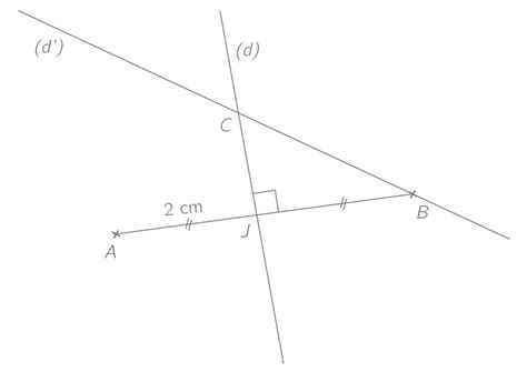 Déterminer la distance entre un point et une droite 6e Exercice