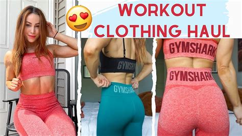 Squat Proof 🐫 New Gymshark High Waisted Flex Haulreview Lauren Findley Youtube