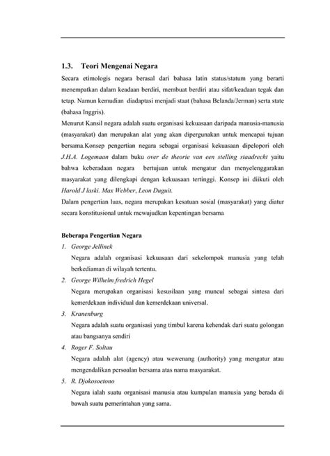 Bab I Materi Pengantar Pendidikan Kewarganegaraan Pdf