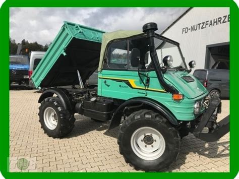 Mercedes Benz Unimog Cabrio Agrar Gr Nlandtraktor Technikboerse