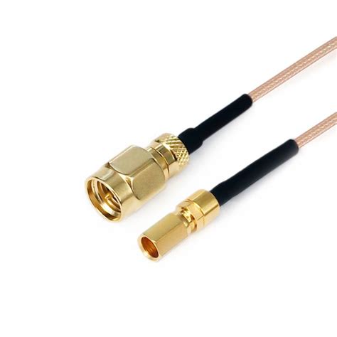 Sma Male To Ssmc Female Cable Using Rg178 Flexible Coax Dc 3ghz Flexi Rf Inc