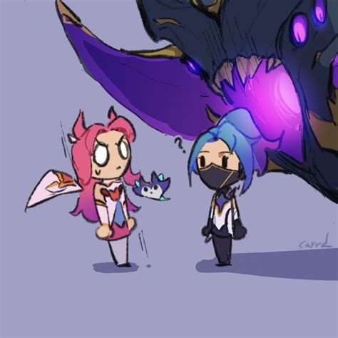 Pin De Gystar Em Inspiração Em 2022 Evelynn League Of Legends Chibi Desenhos De Chibi