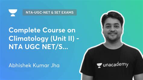 Nta Ugc Net Set Exams Complete Course On Climatology Unit Ii