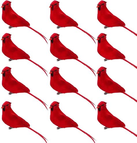 Christmas Decoration Supplier Christmas Cardinal Birds On The Tree Christmas Festival The Red