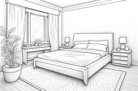 How To Draw A Bedroom NBKomputer