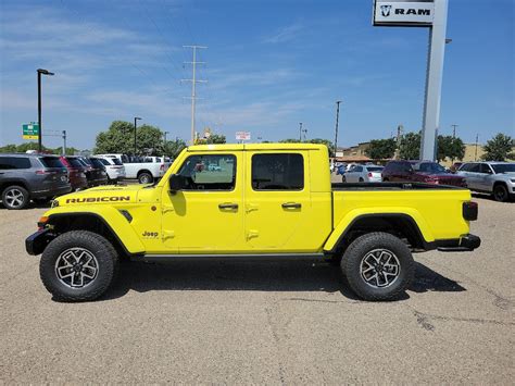 New 2024 Jeep Gladiator Rubicon X 4x4 For Sale Lubbock Tx