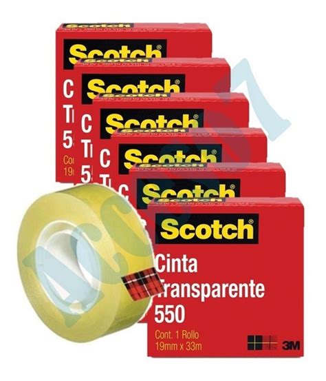 Paquete O Empaquetar Calibre Contenido Cinta Adhesiva Scotch