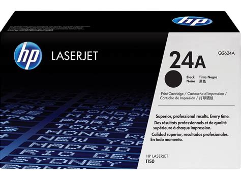 Hp 24a Black Laserjet Toner Cartridge Q2624a