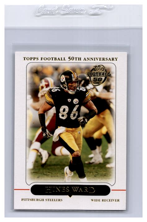 Topps Th Anniversary Hines Ward Ebay