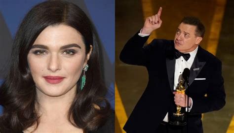 Rachel Weisz Happy For Brendan Fraser Over Oscar Win