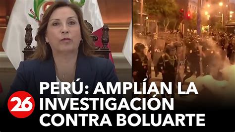 Per Ministerio P Blico Ampl A Investigaci N Contra Dina Boluarte