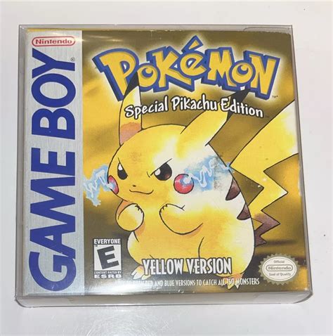 Pok Mon Yellow Version Special Pikachu Edition Game Boy Experimente