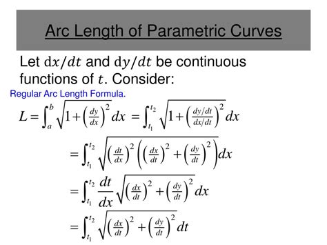 Parametric Equations