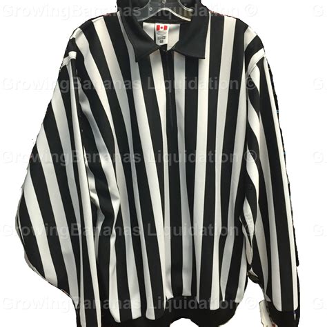 Ccm Pro 150s Official Hockey Referee Jersey Brand New Ref Shirt Sr