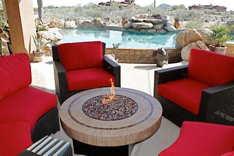 Gas Fire Pit Table And Chairs | Fire Pit Design Ideas