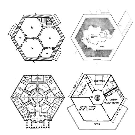 Hexagon Plans For Your Next Architectural Project Hexagon House