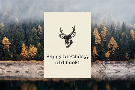 Deer Hunter Printable Birthday Card Hunting Birthday Card Etsy