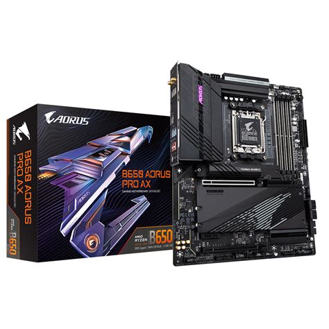 B650 AORUS PRO AX Rev 1 x Преимущества Материнские платы GIGABYTE