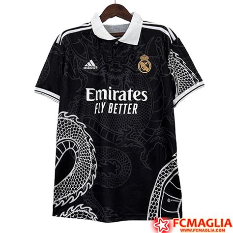 Nuova Maglie Calcio Real Madrid Special Edition Nero 2023 2024 Basso Prezzo