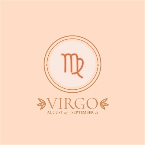 Premium Vector | Flat design virgo logo