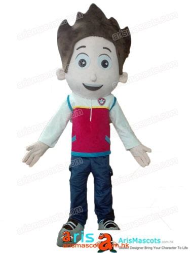 Ryder Paw Patrol Costume Adult Full Mascot