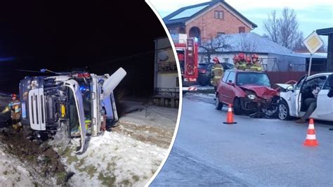 Trudne warunki od rana na drogach w Świętokrzyskiem Jest bardzo ślisko