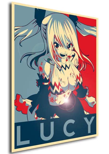 Poster Propaganda Fairy Tail Lucy Heartfilia V Eur Picclick It