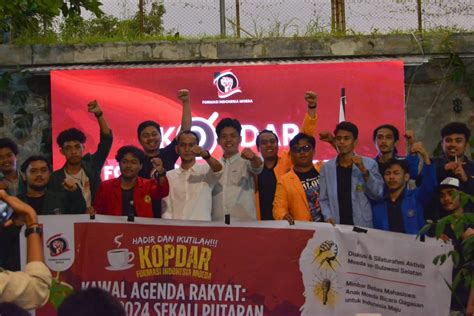 Formasi Indonesia Moeda Mendukung Gerakan Sekali Putaran Di Pilpres