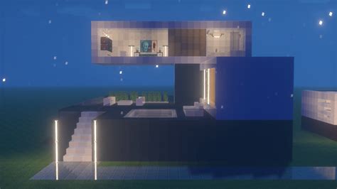 Minecraft Como Construir Uma Casa Moderna 14 Parte De Dentro Youtube