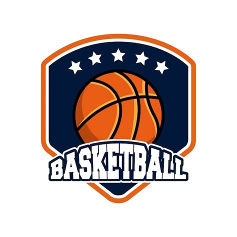 Premium Vector Basketball League Emblem Classic