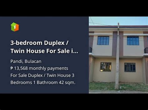 3 Bedroom Duplex Twin House For Sale In Pandi Bulacan YouTube