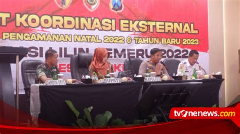 Forkopimda Kabupaten Mojokerto Gelar Rakor Jelang Perayaan Natal Dan