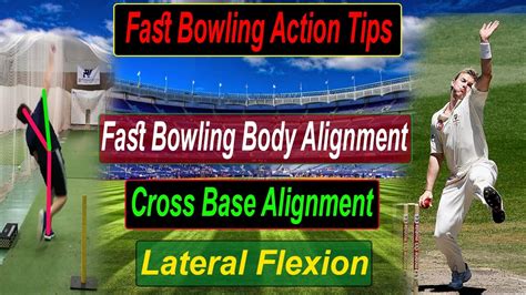 Fast Bowling Body Alignment L Cross Base Alignment L Increase Bowling