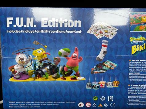 SPONGEBOB BATTLE FOR Bikini Bottom Rehydrated FUN Edition Sony Playstation PS EUR