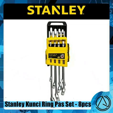 Jual Stanley Combination Wrench Set 8pcs 8 19mm Kunci Pas STMT78099