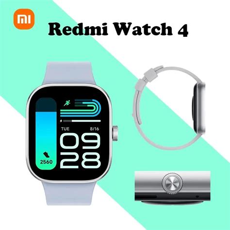 Xiaomi Redmi Watch 4 Smartwatch Display Amoled De 1 97 Suporte A Bateria De 20 Dias