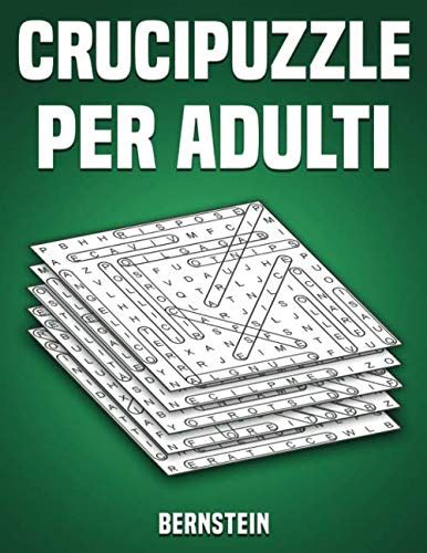 Crucipuzzle Per Adulti 200 Parole Intrecciate Con Soluzioni