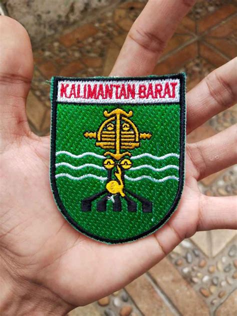 Jual Badge Kwarda Kalimantan Barat Bordir Kwartir Daerah Pramuka Di