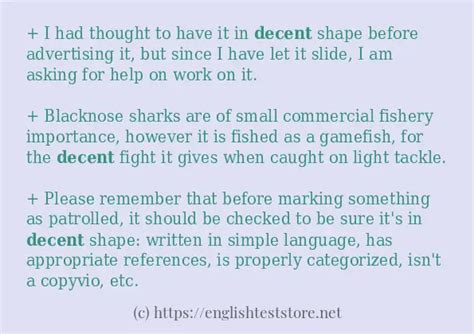 Decent Some Example Sentences Englishteststore Blog