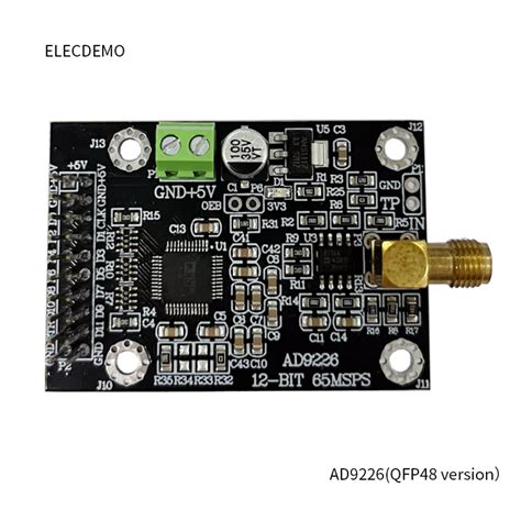 Ad9226 M Dulo De Alta Velocidade Adc 65m Amostragem Aquisi O De Dados