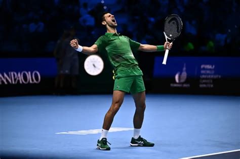 Atp Finals Novak Djokovic Edges Taylor Fritz And Reaches Final