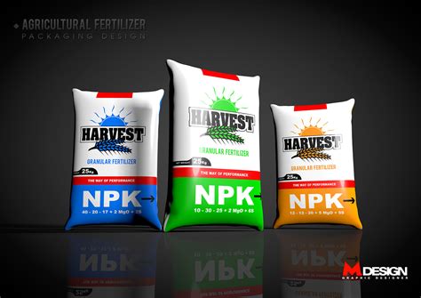 Agricultural Fertilizer Packaging Design 2 Behance